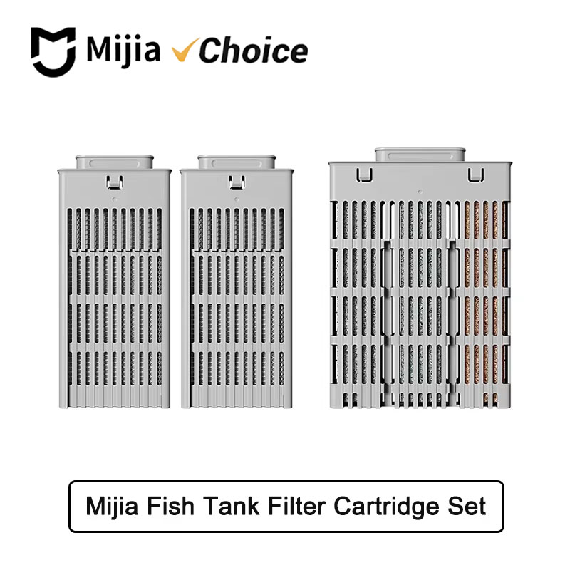 Xiaomi Aquarium Fish Tank - Mijia水槽フィルターカートリッジセット 水槽物理・生化学ろ過 50Wヒーター スマート恒温