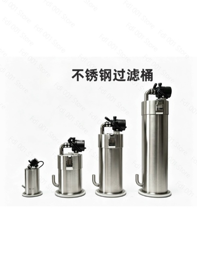 Fish Tank Filter - 2026ステンレス鋼フィルターバケットデスクトップバケットADA小型水槽マイクロタンク外部フィルターデスクトップタンクマイクロランドスケープ