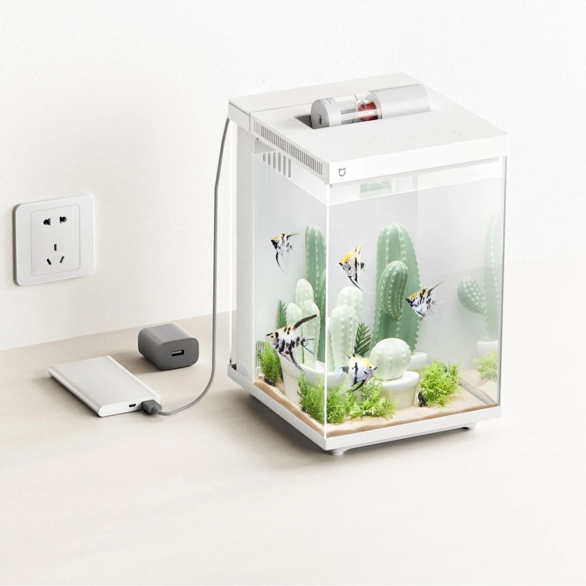 Mijiaスマートデスクトップアクアリウム10Lスマート水槽 - Xiaomi Aquarium Fish Tank のレビューと価格