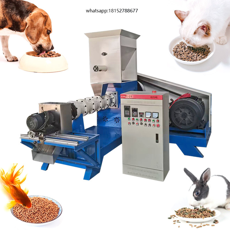 ペットフード押出機、浮遊性魚飼料ペレット製造ライン、犬猫用小 - Fish Food のレビューと価格