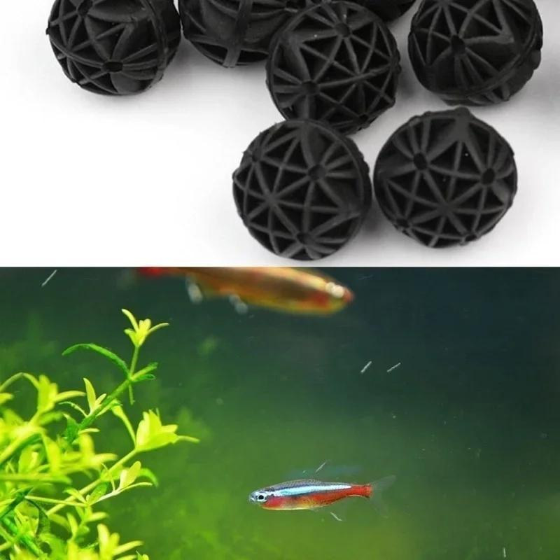 50個入り 16mm アクアリウム用バイオフィルターボール  - Fish Aquarium Home のレビューと価格
