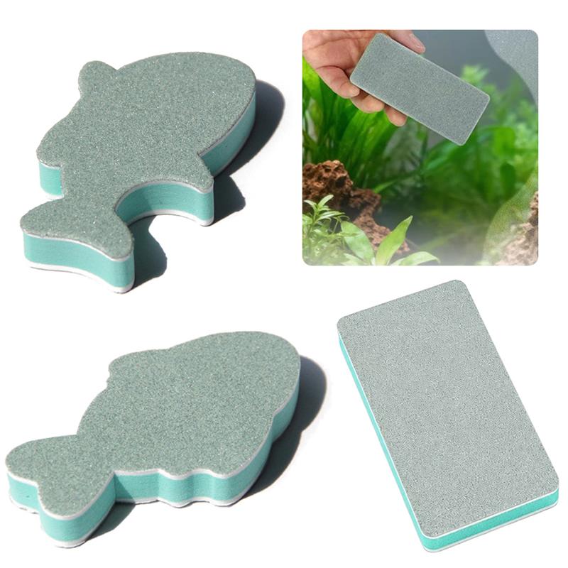 耐久性に優れた両面式水槽用スポンジブラシ。2個または4個入り - Aquarium Fish Tank のレビューと価格