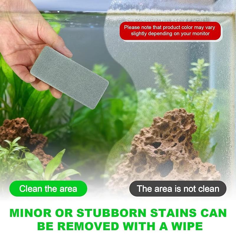 耐久性に優れた両面式水槽用スポンジブラシ。2個または4個入り - Aquarium Fish Tank のレビューと価格