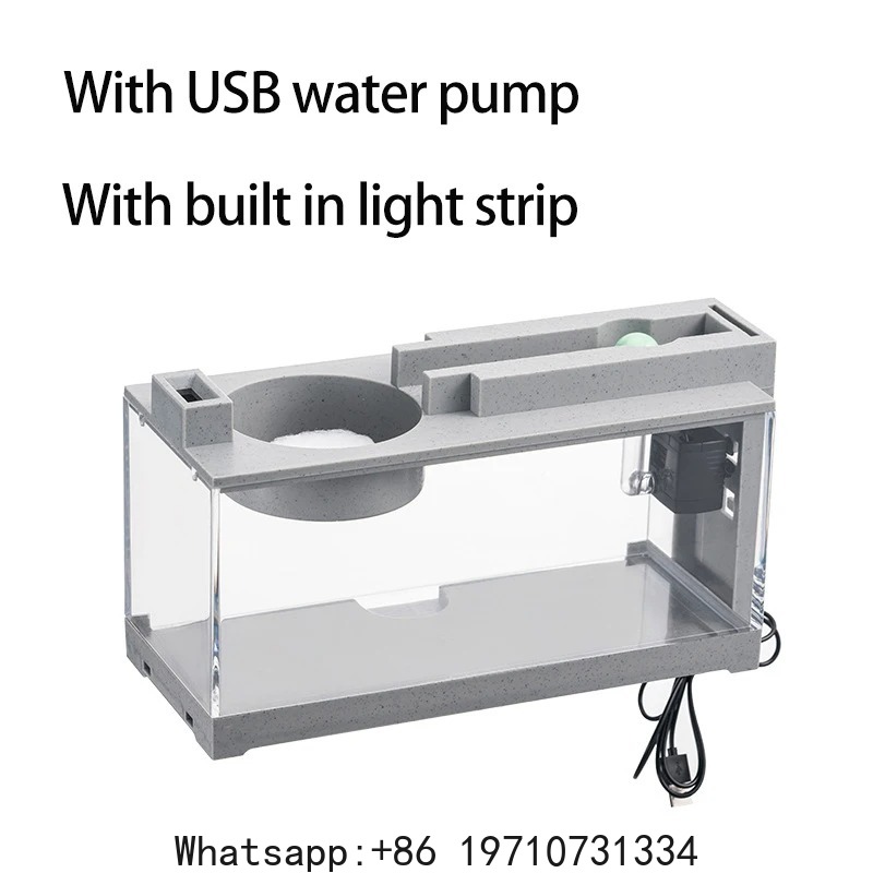 水族館の水槽キット内蔵酸素バーUSBミュートフィルター付きラ - Aquarium Light のレビューと価格