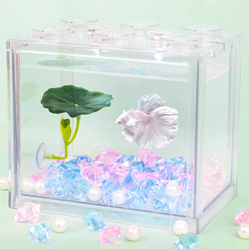 (Ce14)1/5個入り、緑色の葉っぱのハンモック。ベタ魚用 - Aquarium Fish Betta のレビューと価格