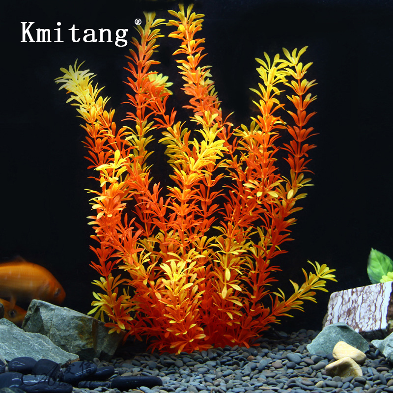 100cmのトロピカルプラント、大型人工水草、水中植物、ソフ - Fish Aquarium Home のレビューと価格