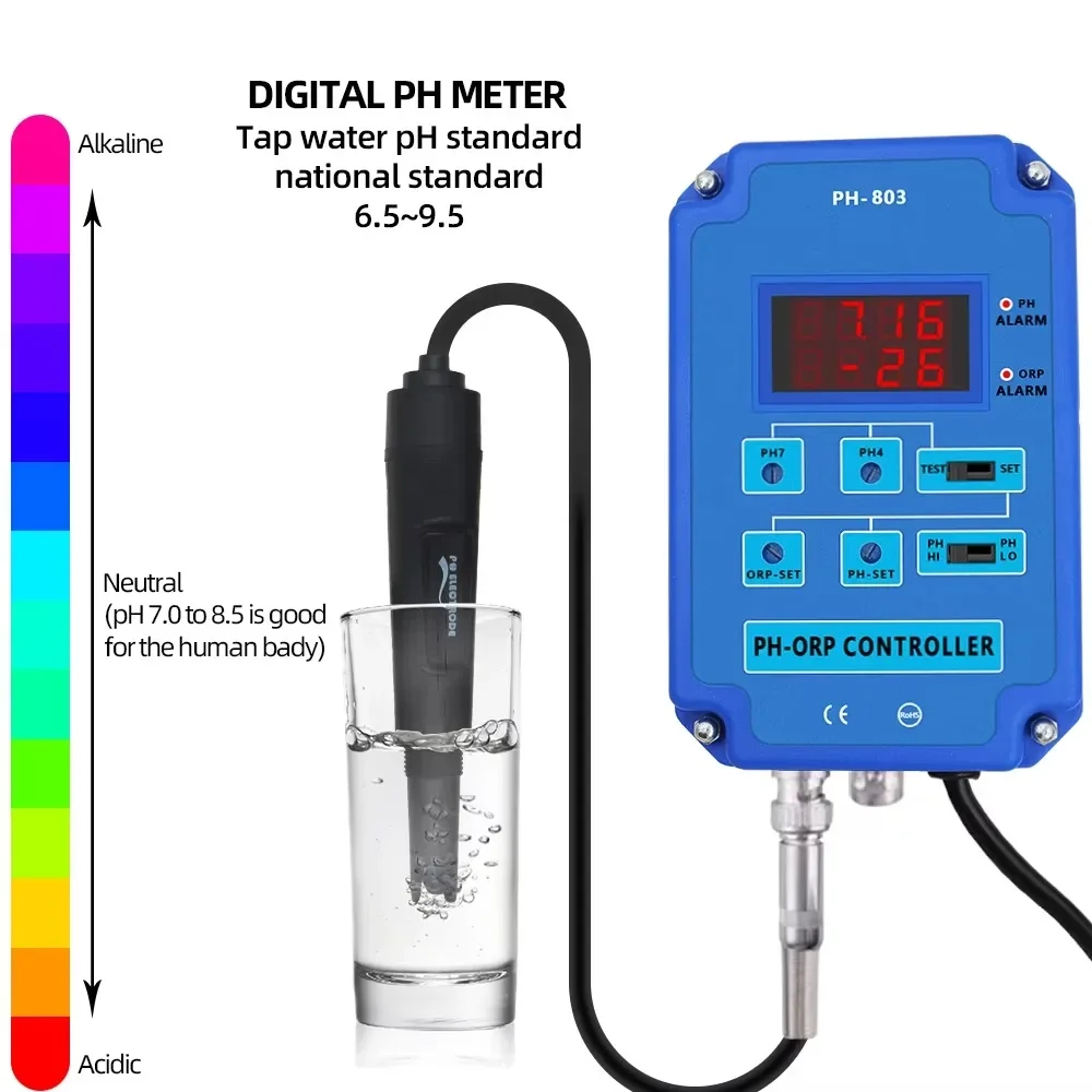 PH-803 デジタル2チャンネルPH/ORP酸化還元電位コ - Aquarium Plants のレビューと価格