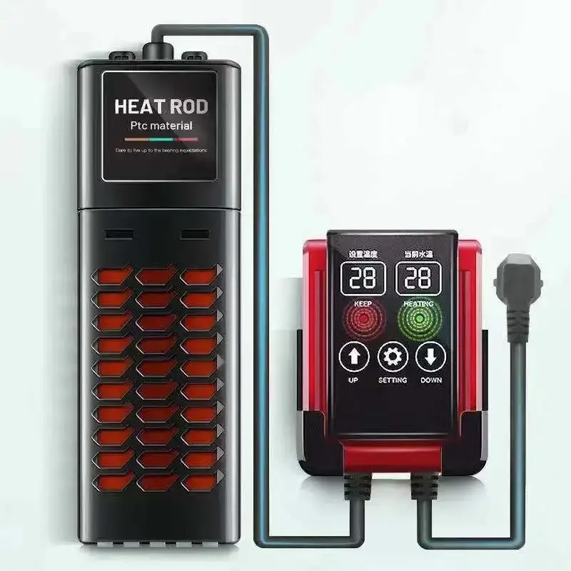 1000W 水槽用水中ヒーター 魚タンク用 LCDディスプレ - Fish Tank Heater のレビューと価格