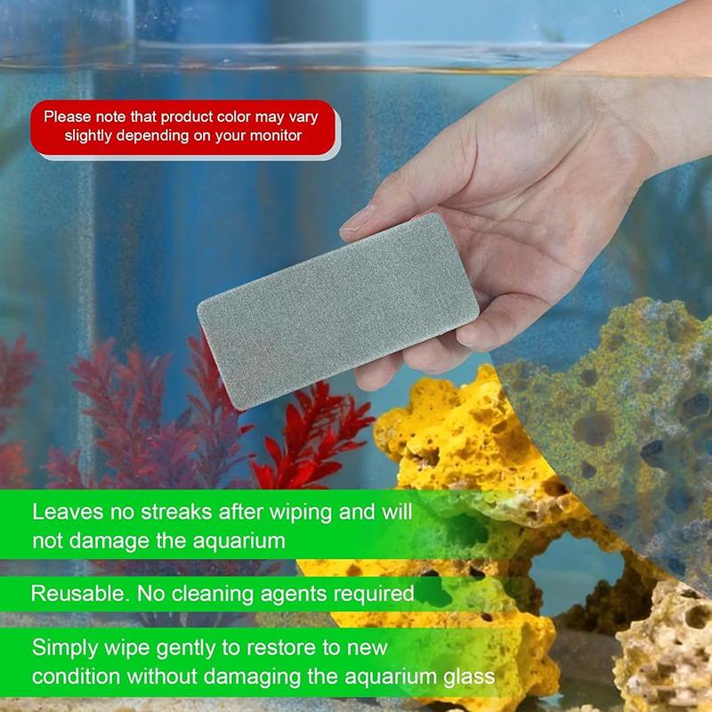 2/4個入り 両面水槽スポンジブラシ 魚水槽ガラスクリーナー - Aquarium Fish Tank のレビューと価格